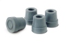 Lumex Quad Cane Replacement Tips Small Base 1/2"